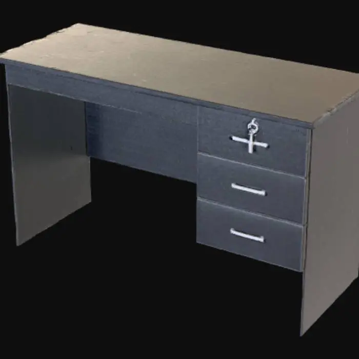 3D model for Black Office Desk