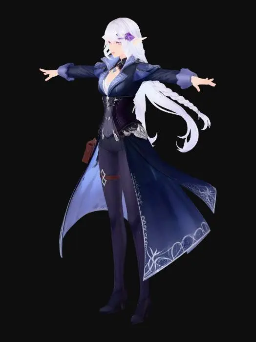 3D model for The Frost-Veiled Physician