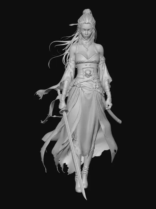 3D model for Skullbound Valkyrie