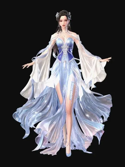 3D model for Azure Cascade