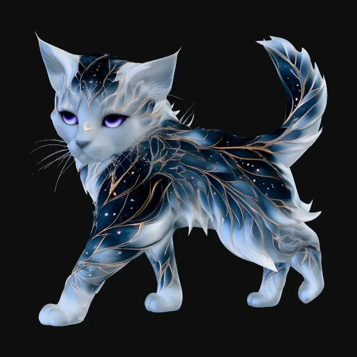 3D model for Nebula Whiskers Cat