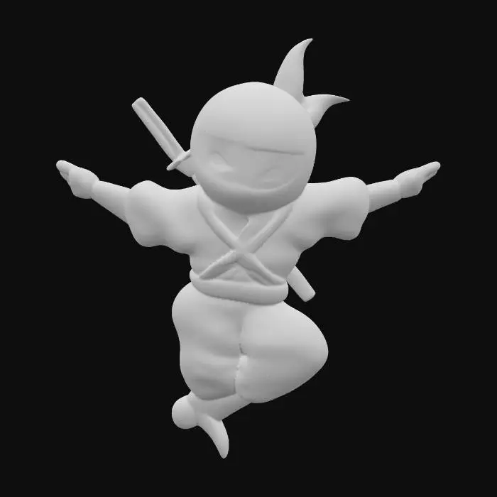 3D model for Ninja Jumping