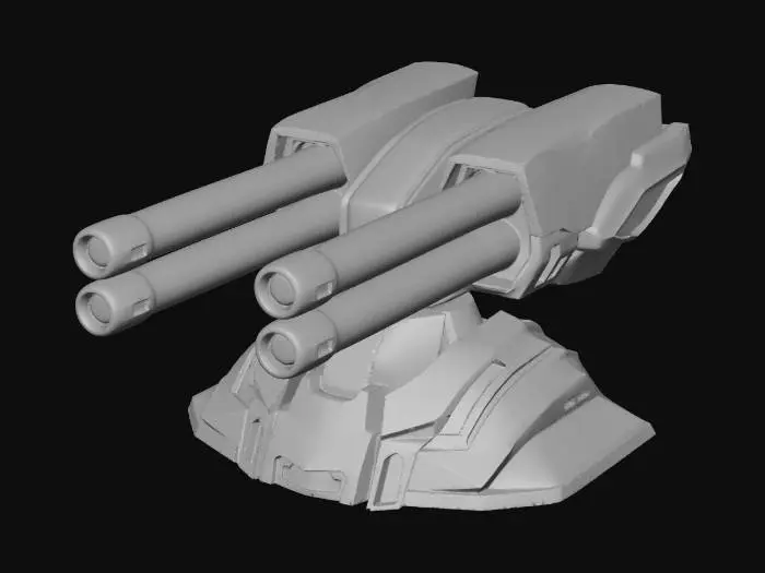 3D model for Cyber Energy Turret