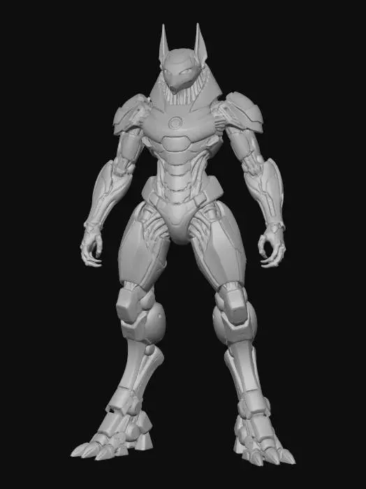 3D model for Mecha Anubis