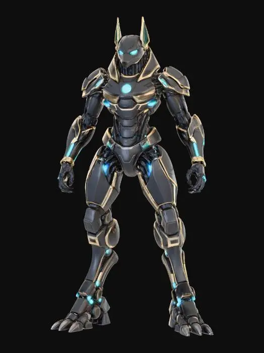 3D model for Mecha Anubis