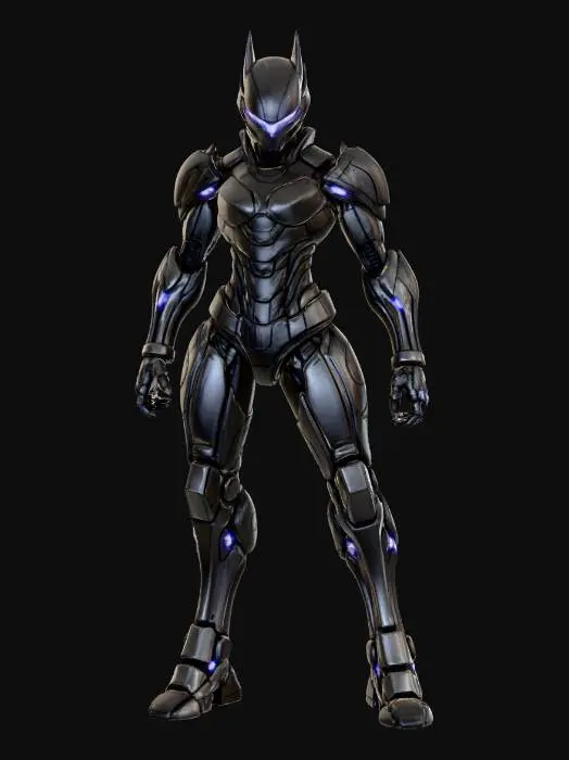 3D model for Cyber Assassin