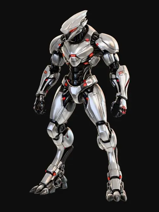 3D model for Cybernetic Mech
