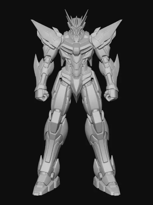 3D model for Red Gundam