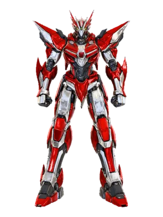 Modelo 3D de Red Gundam - Action, gerado por IA