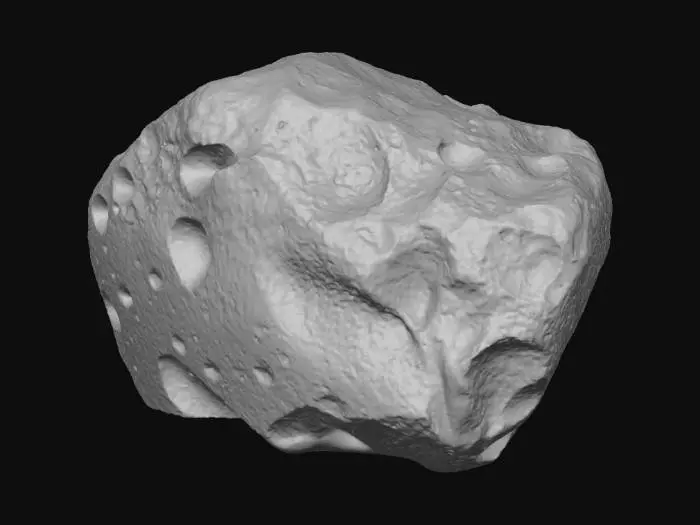 3D model for 운석 바윗덩어리