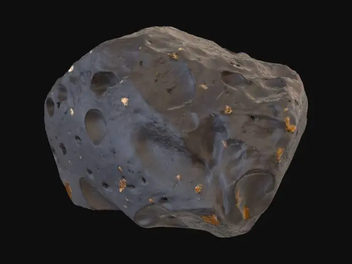 3D model for 운석 바윗덩어리