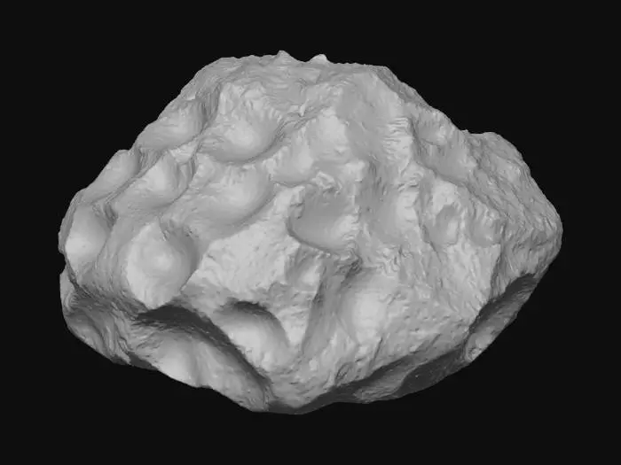 3D model for 운석 바윗덩어리