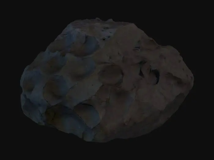 3D model for 운석 바윗덩어리