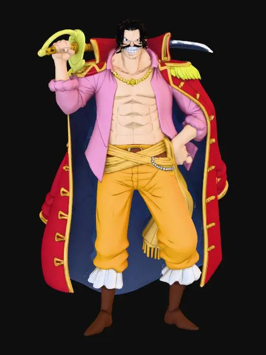 3D model for Gol D Roger