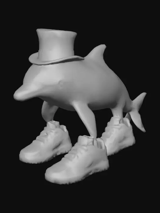 3D model for Dapper Dolphin Walks