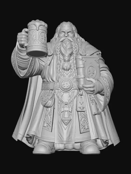 3D model for Alekeeper of the Iron Hall