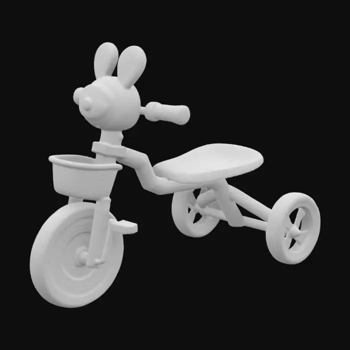 3D model for Bunny Tricycle