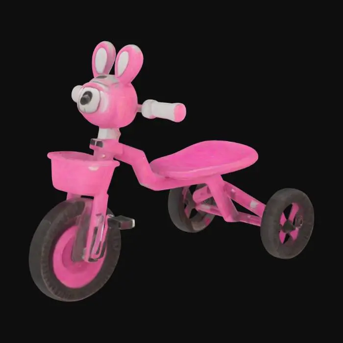 3D model for Bunny Tricycle