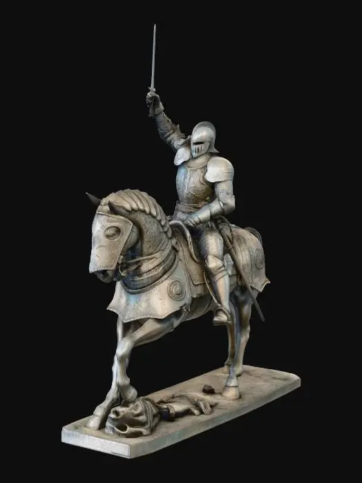 3D model for Knight Courageous