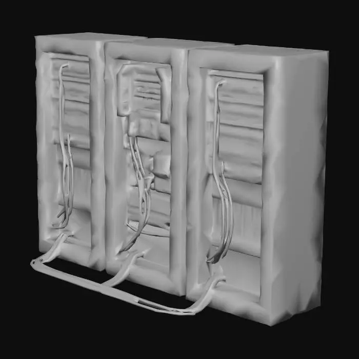 3D model for Server Room Harmony