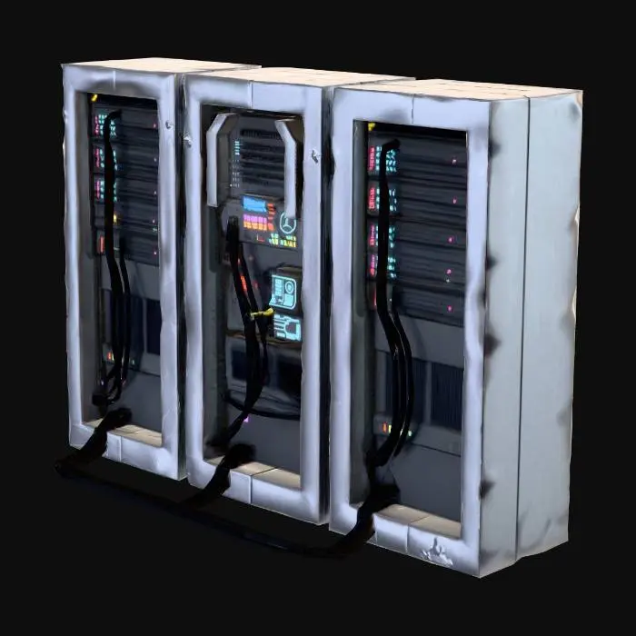 3D model for Server Room Harmony