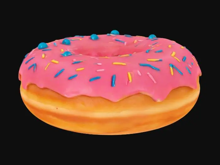 3D model for Pink Sprinkle Delight