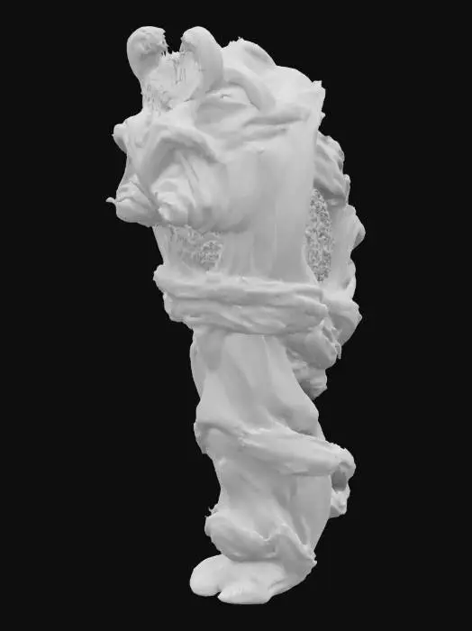 3D model for Humanoid black hole - the taker of everything