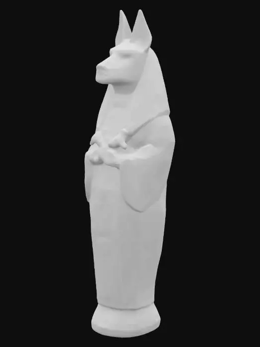 3D model for Anubis at Rest