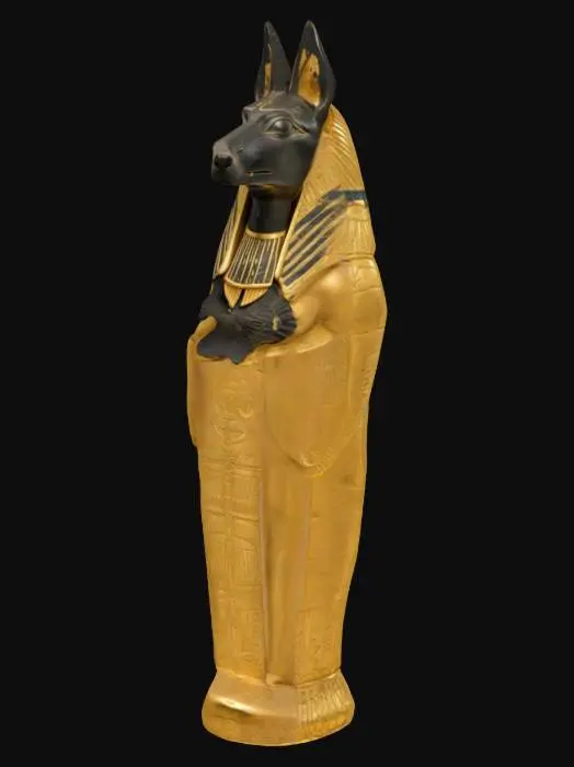 3D model for Anubis at Rest