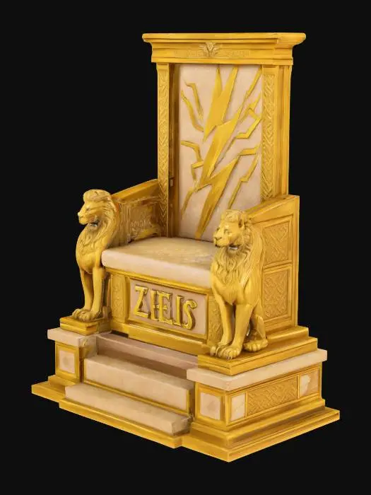 3D model for Throne of Olympus