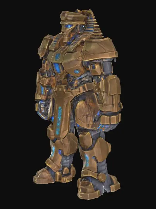 3D model for Pharaoh Mech, #AroundTheWorld#