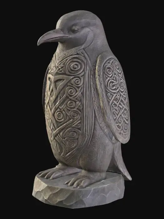 3D model for [Antarctica] Guardian of the Arctic, #AroundTheWorld#