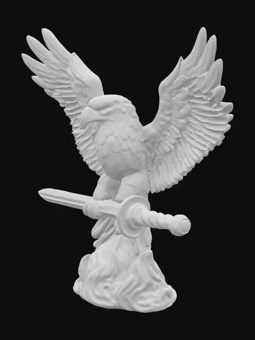 3D model for Eagle of Valor