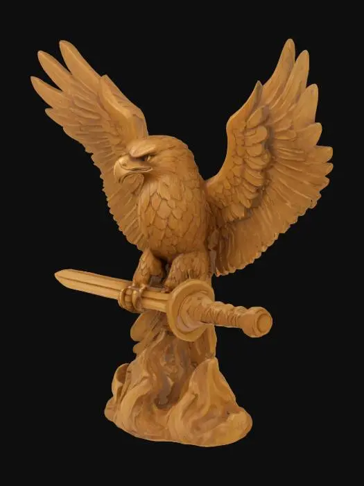 3D model for Eagle of Valor
