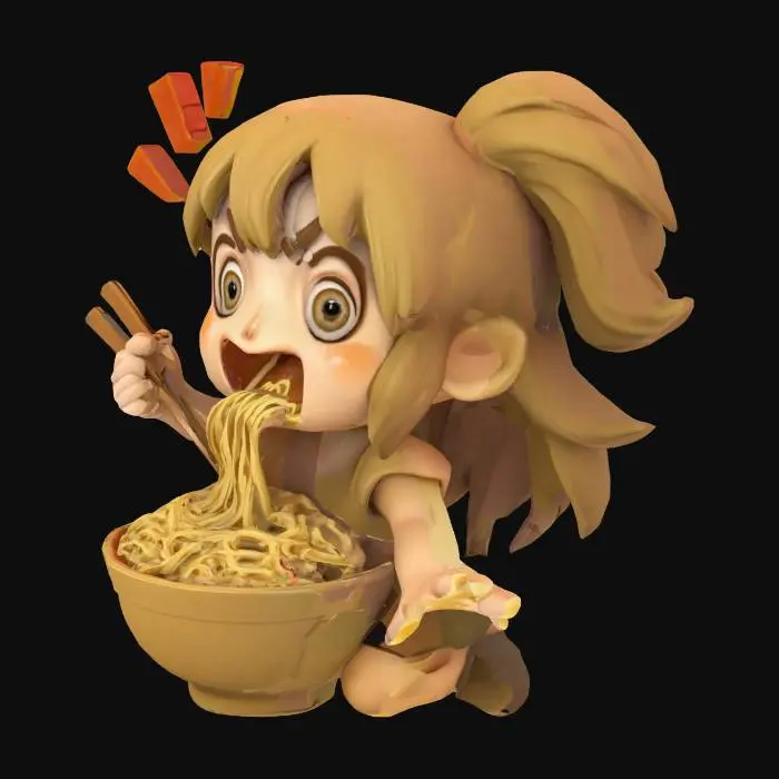 3D model for [Japan] Noodle Surprise