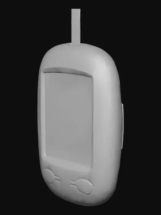 3D model for Glucose meter reading 138 mg/dL