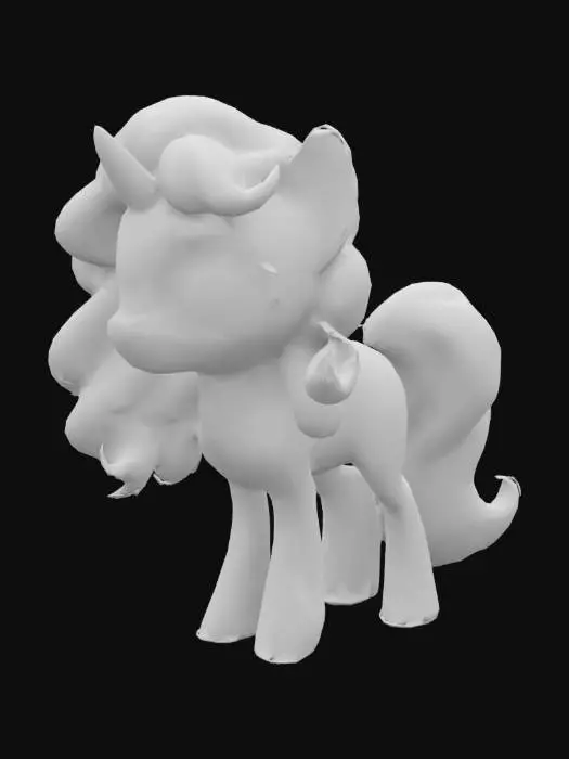 3D model for Emerald Clover Pony