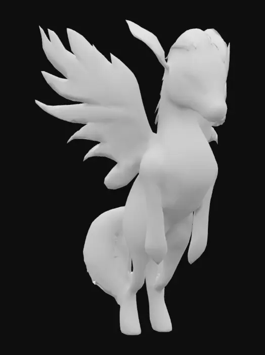 3D model for Ethereal Winged Pegasus