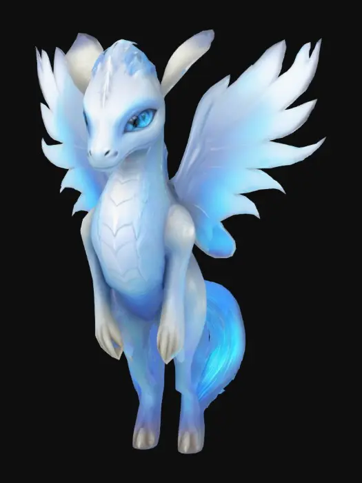3D model for Ethereal Winged Pegasus