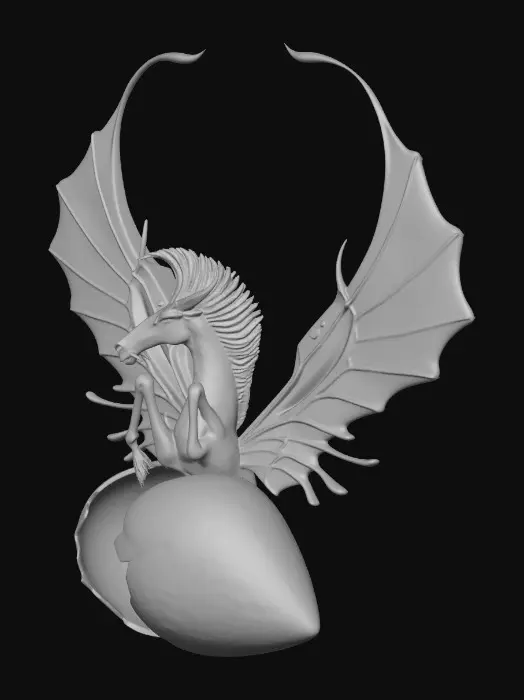 3D model for Whimsical Hatching