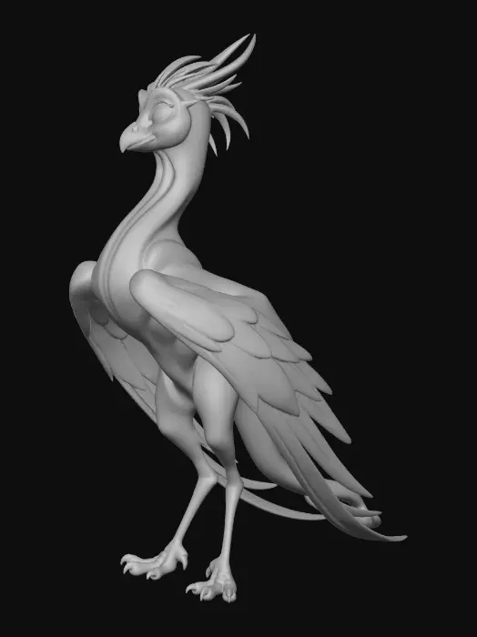 3D model for Elegance Unfurled