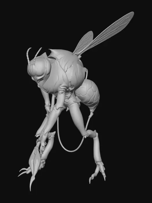 3D model for Herald of the Hive