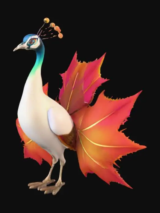 3D model for Majestic Plumage