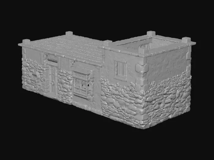 3D model for Ancient Stone Dwelling
