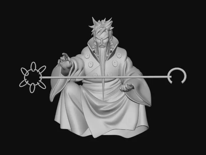 3D model for Sage of the Six Paths