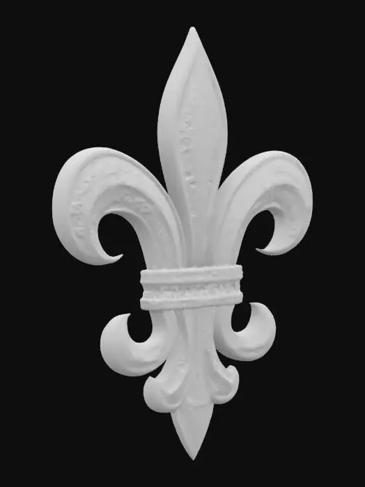 3D model for Fleur-de-Lis Elegance