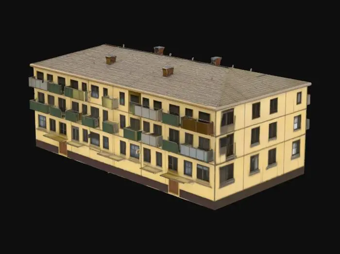 3D model for Old Tenement Building