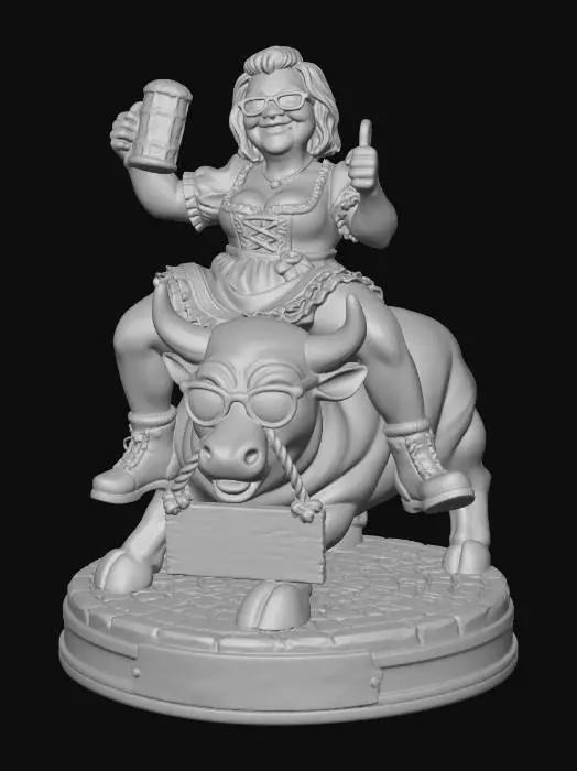 3D model for Oktoberfest on the Bull
