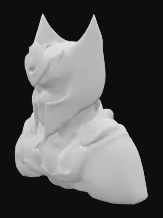 3D model for Masked Warrior