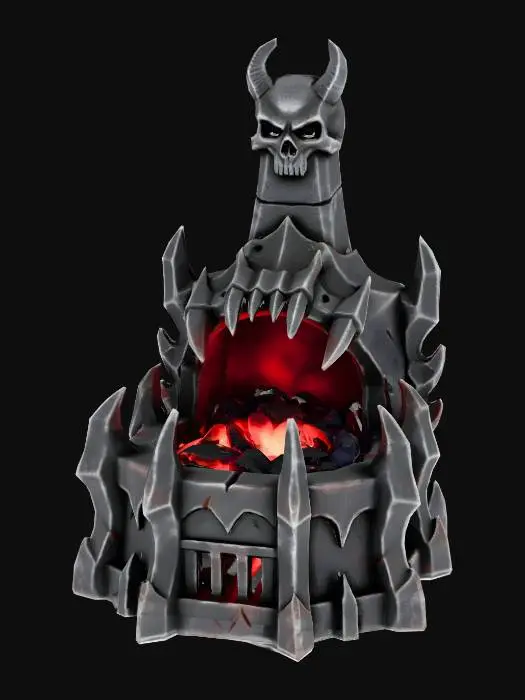 3D model for Infernal Smithing Furnace